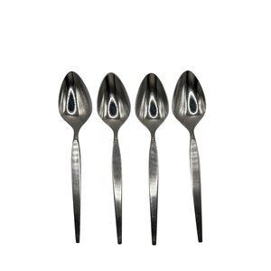 Oneida Satinique Stainless Steel teaspoon Set Of 4 Discontinued Betty Crocker De